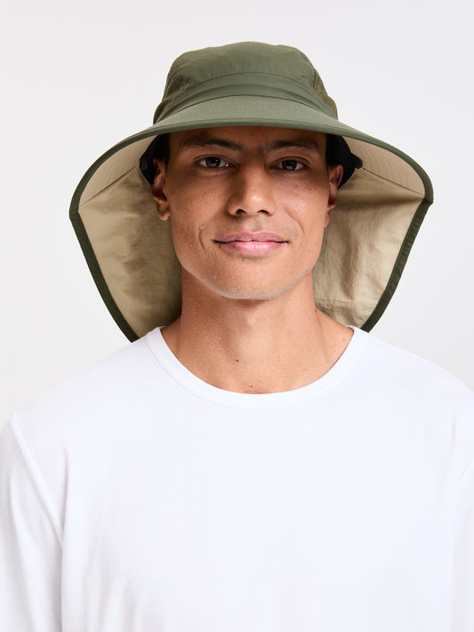 Khaki / Beige Underbrim