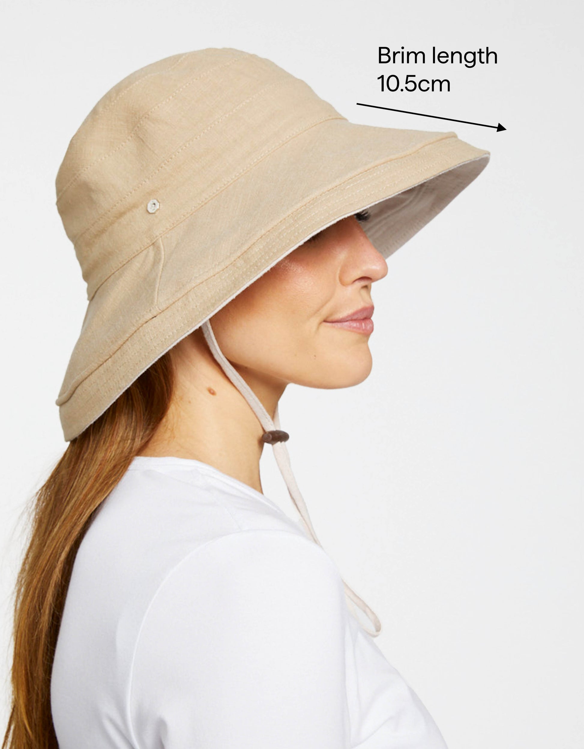 Natural / Beige Underbrim