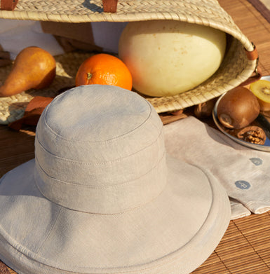 Holiday Sun Hat is foldable and packable for travel