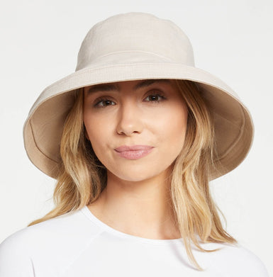 Holiday Sun Hat with reversible design
