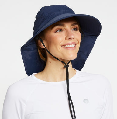 Trekker Sun Hat with a detachable chin strap