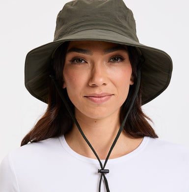 Expedition Sun Hat with removable chin strap with cord lock