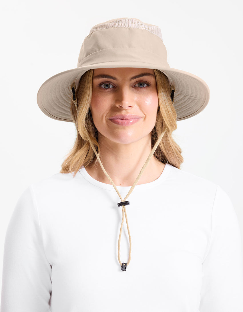 Everyday Broad Brim Sun Hat With Pockets for Women | UPF 50+ Certified