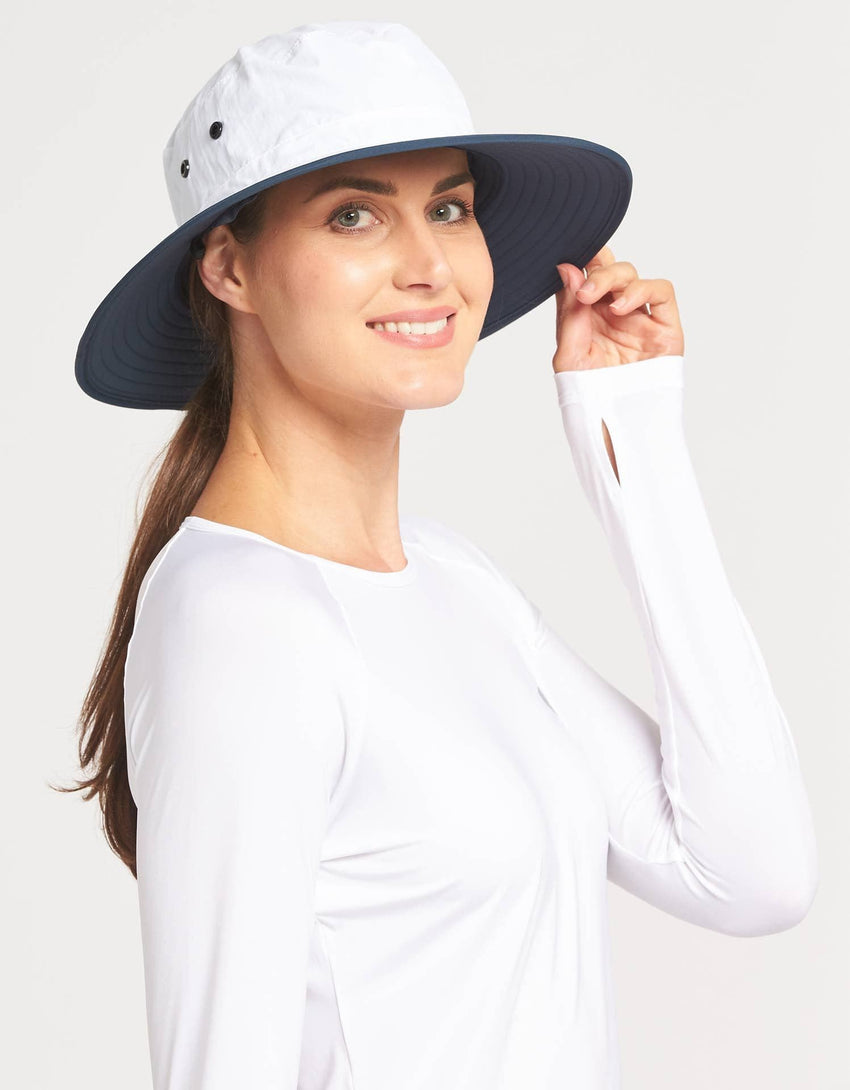 Womens UPF 50+ Sun Protective Broad Brim Sun Hat | UV Protection Hat